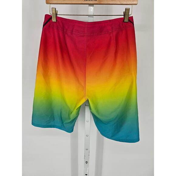 O'Neill Men's Multicolor Hyperfreak Side Seam Fade Board Lace Short Size 29 - Picture 6 of 6